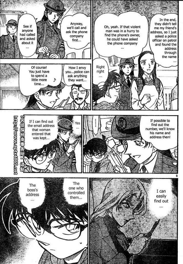 Detective Conan chapter 439 page 9