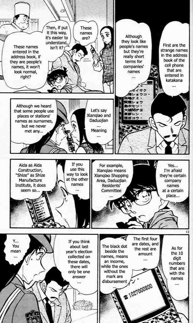 Detective Conan chapter 440 page 13