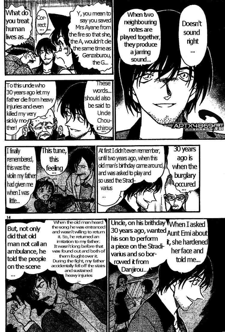Detective Conan chapter 474 page 14