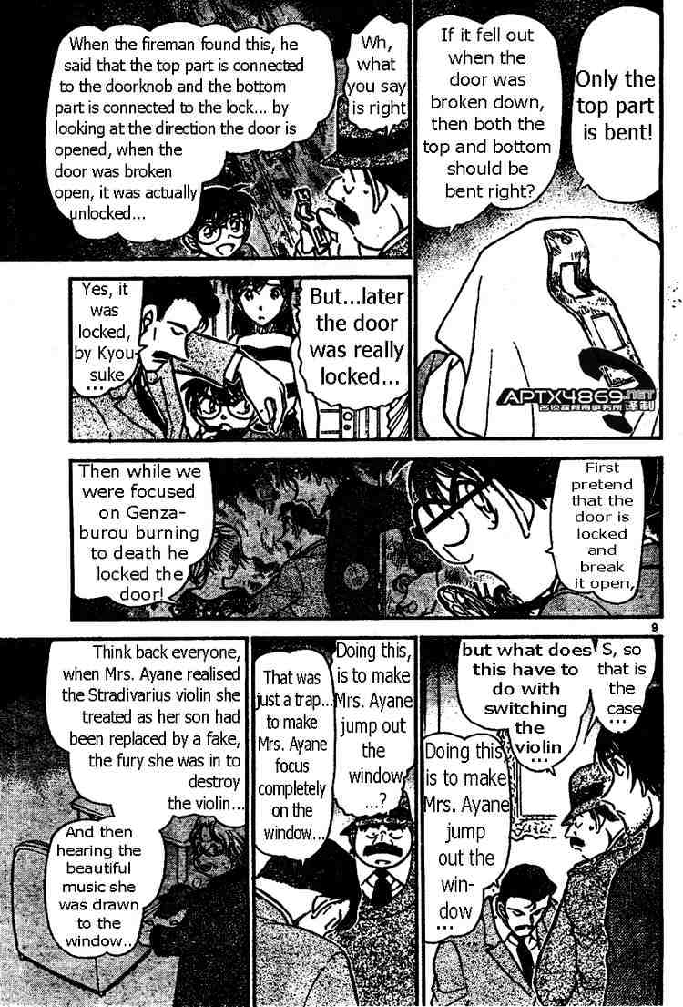Detective Conan chapter 474 page 9
