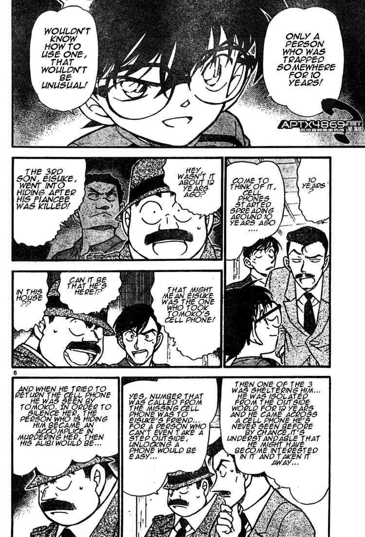 Detective Conan chapter 482 page 6