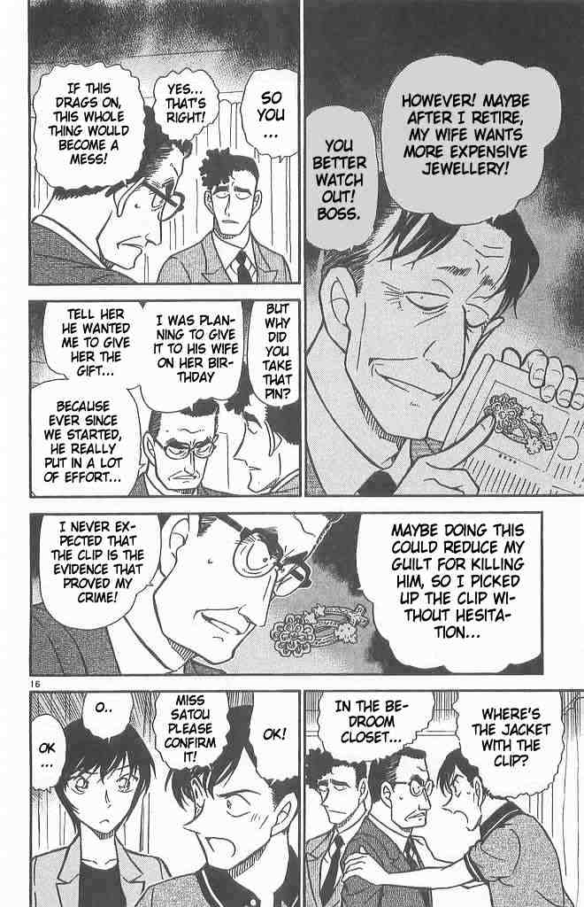 Detective Conan chapter 486 page 16