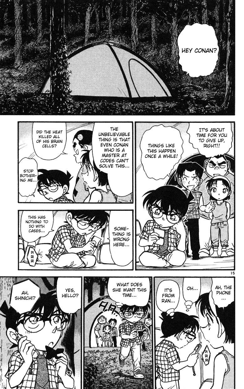 Detective Conan chapter 491 page 15