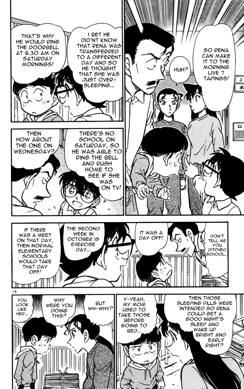 Detective Conan chapter 499 page 14