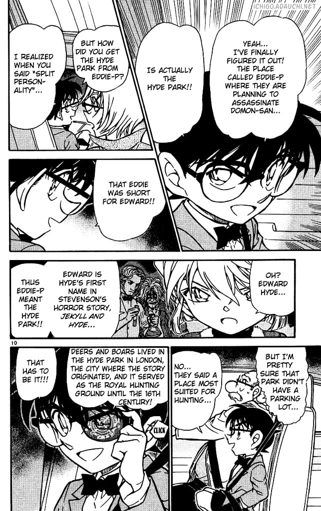 Detective Conan chapter 501 page 10