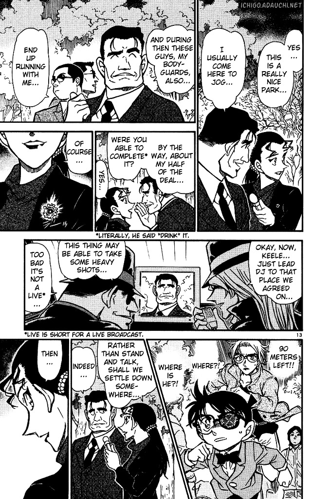 Detective Conan chapter 501 page 13