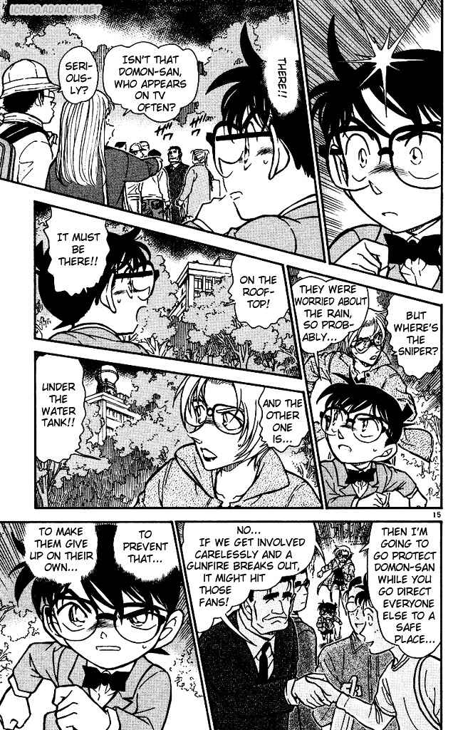 Detective Conan chapter 501 page 15