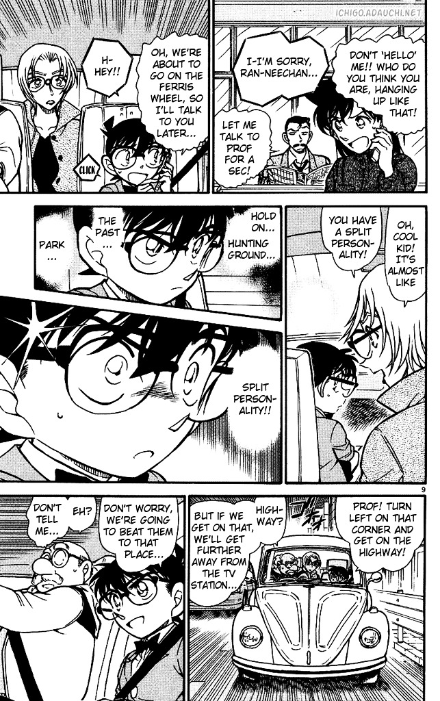 Detective Conan chapter 501 page 9