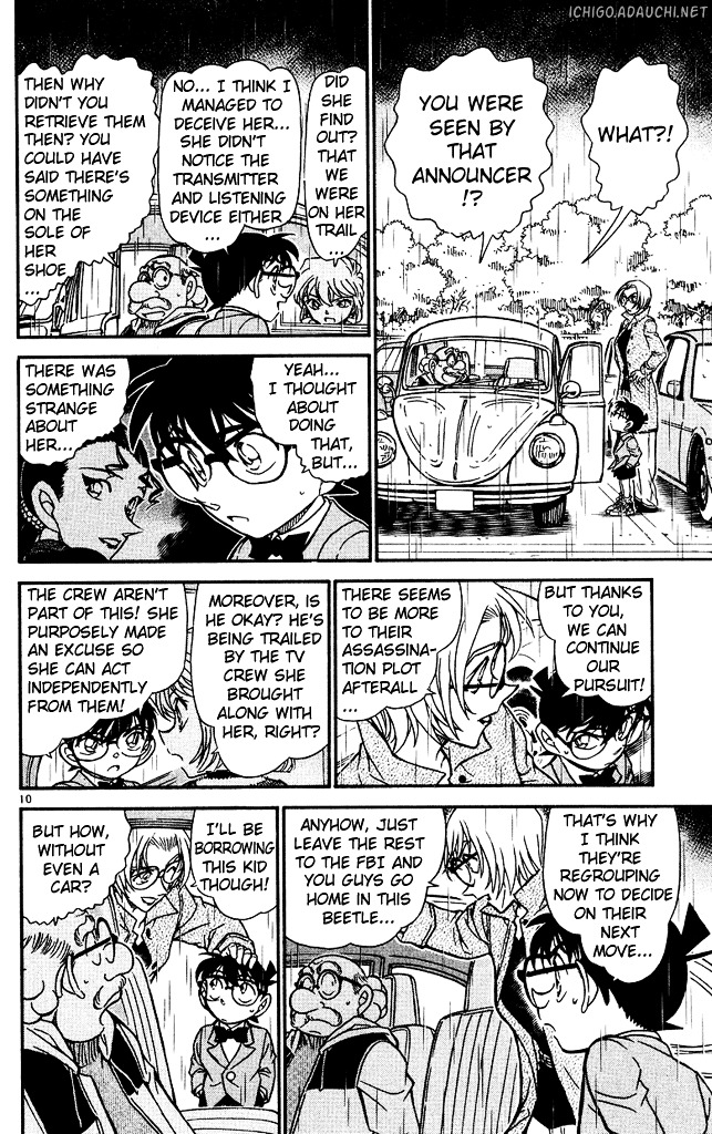 Detective Conan chapter 502 page 10