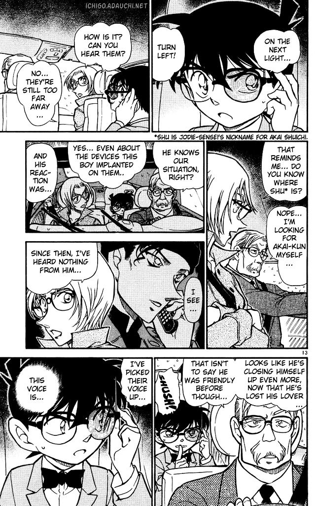 Detective Conan chapter 502 page 13