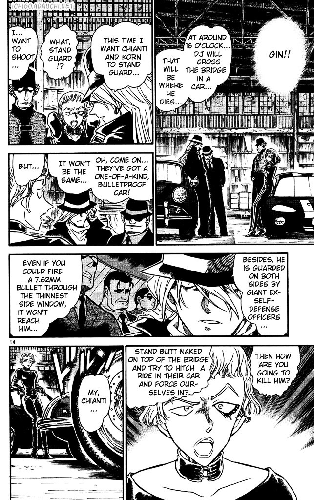 Detective Conan chapter 502 page 14