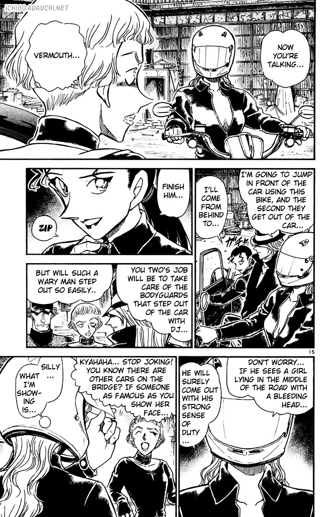 Detective Conan chapter 502 page 15