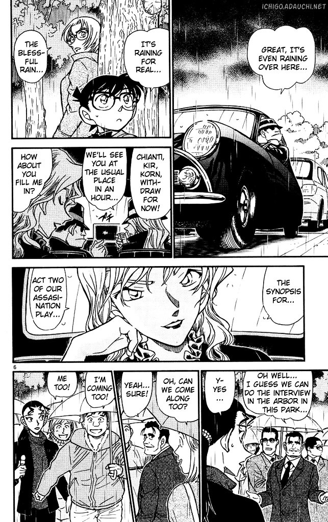 Detective Conan chapter 502 page 6