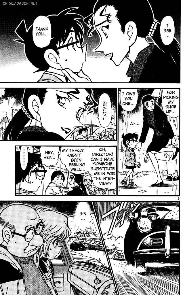 Detective Conan chapter 502 page 9