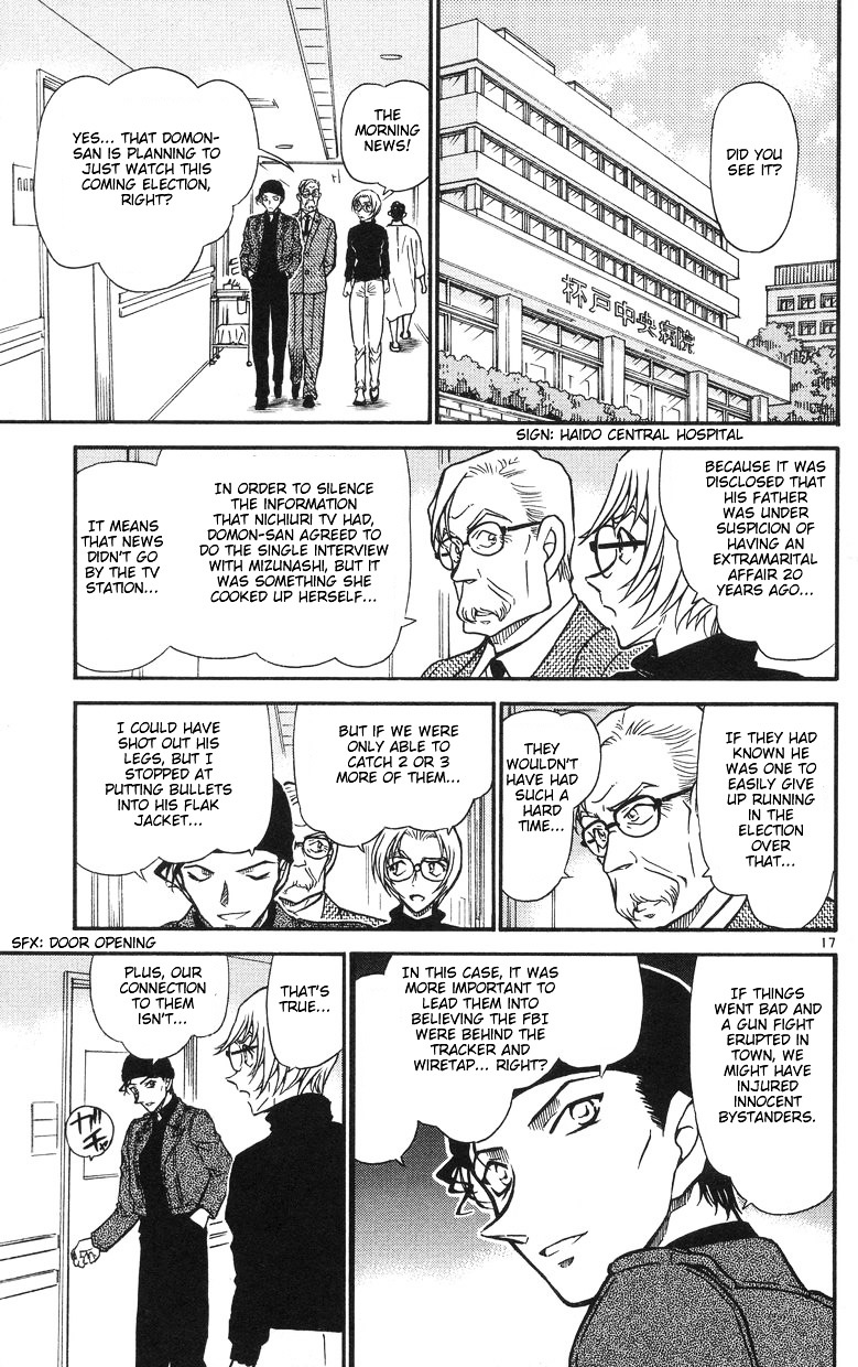 Detective Conan chapter 504 page 17