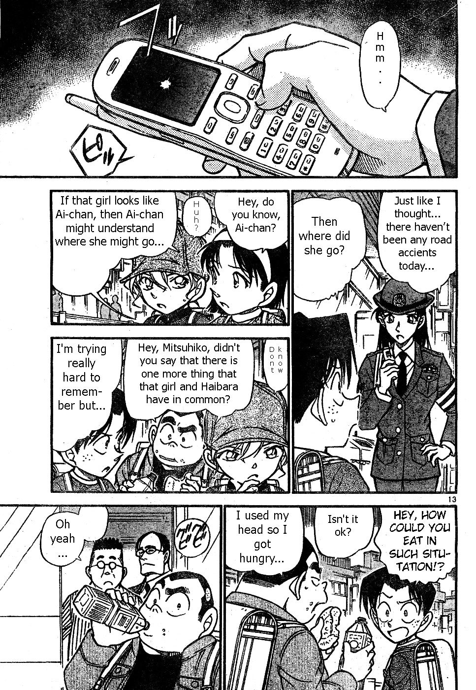 Detective Conan chapter 506 page 13