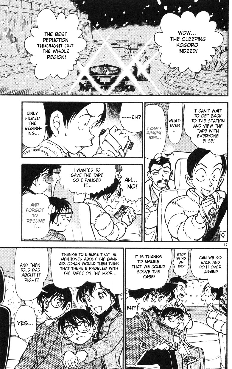 Detective Conan chapter 510 page 17