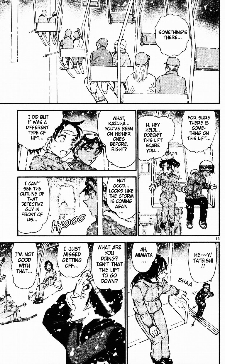 Detective Conan chapter 519 page 13