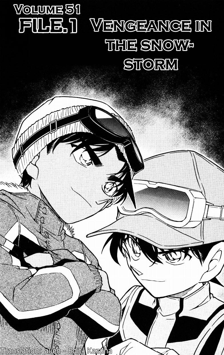 Detective Conan chapter 522 page 1