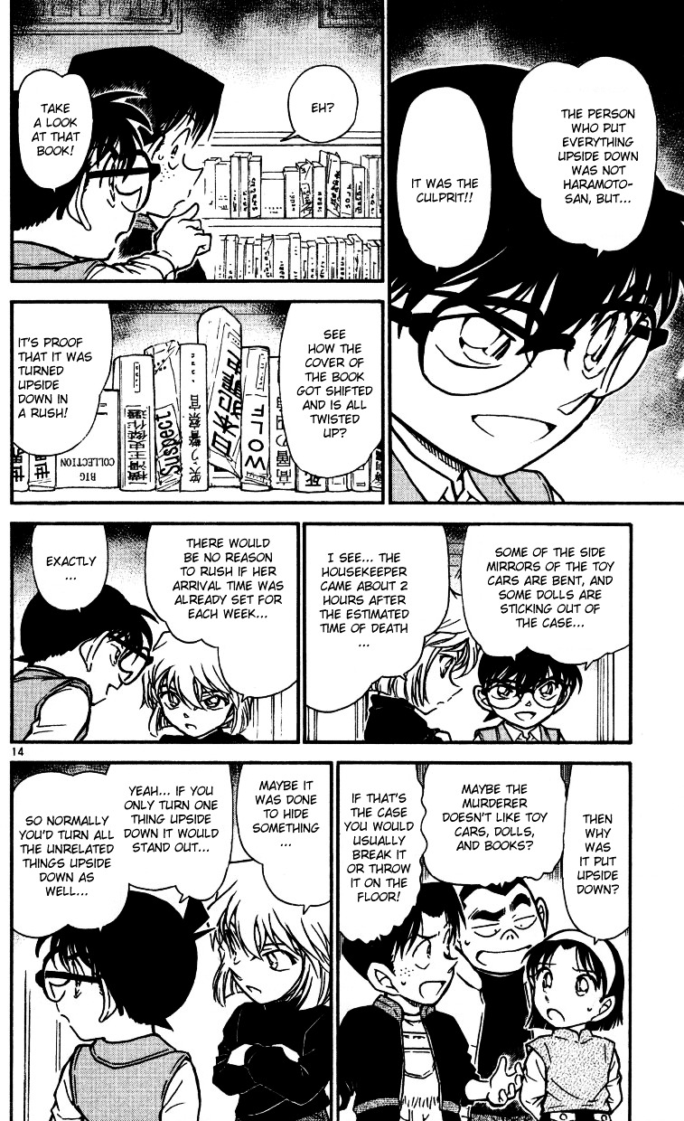 Detective Conan chapter 539 page 14