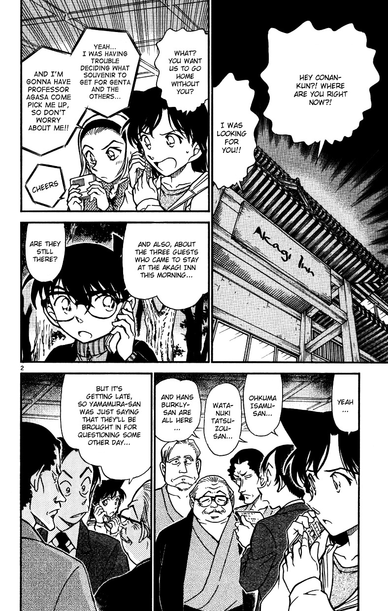Detective Conan chapter 543 page 2