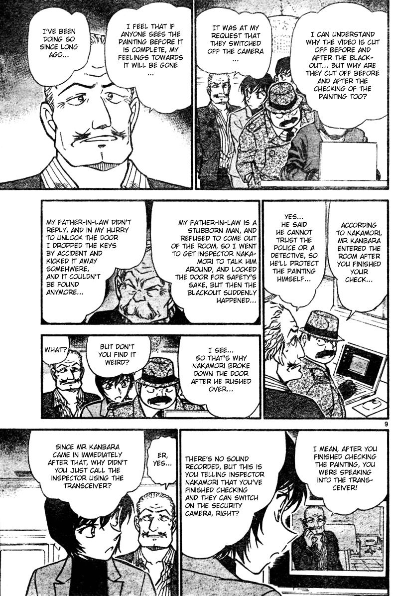 Detective Conan chapter 545 page 9