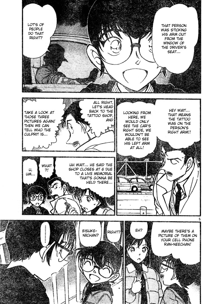 Detective Conan chapter 552 page 5