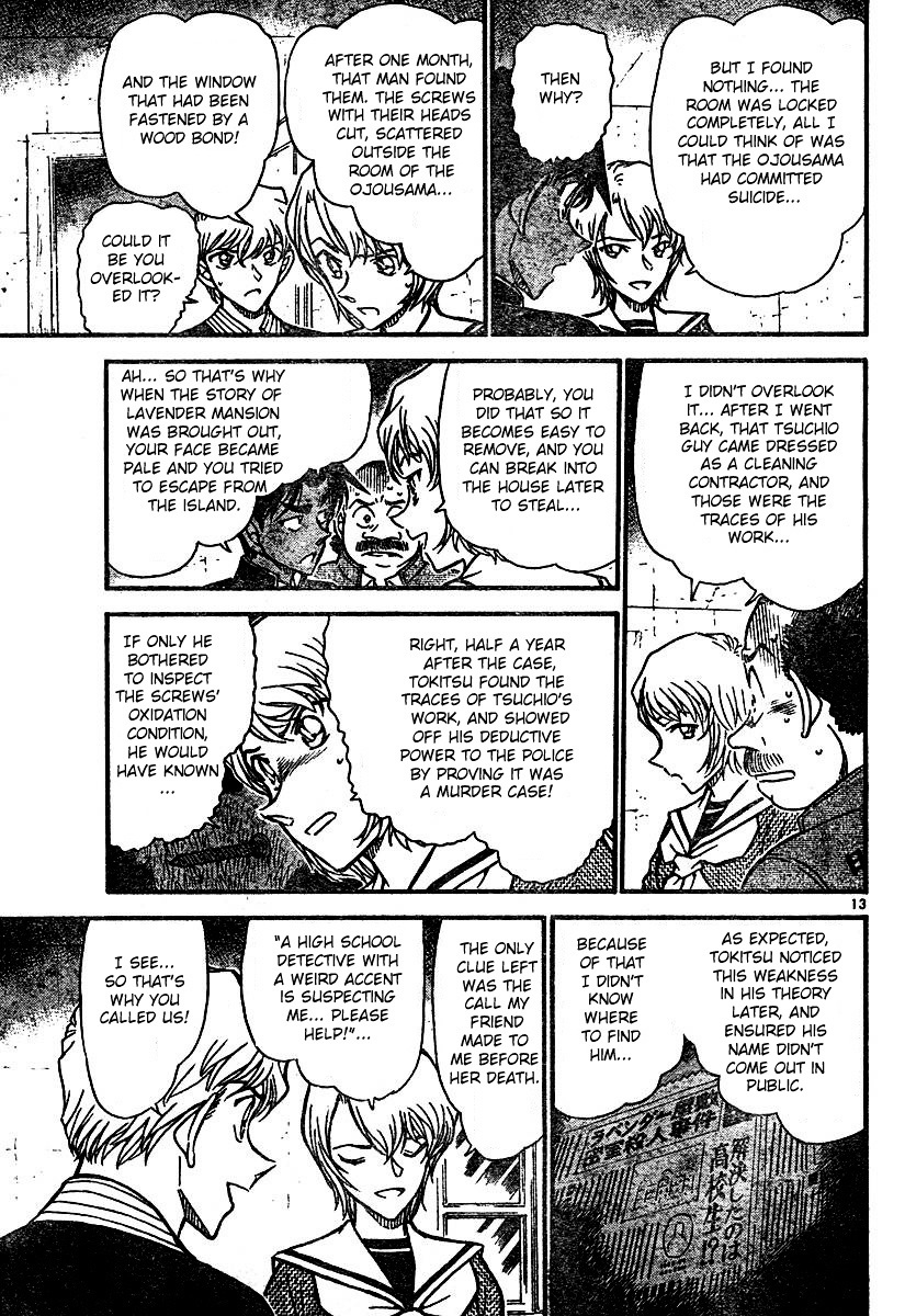 Detective Conan chapter 566 page 13