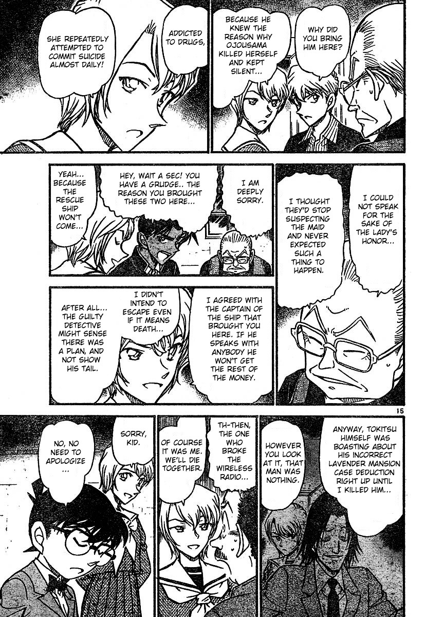 Detective Conan chapter 566 page 15