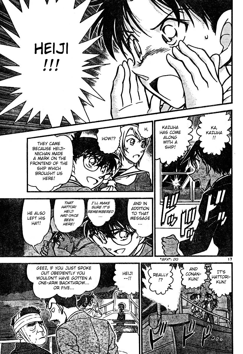 Detective Conan chapter 566 page 17