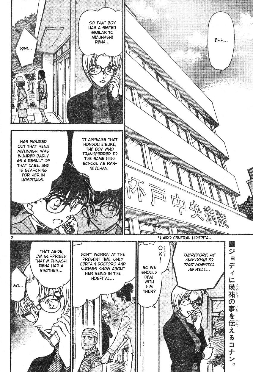 Detective Conan chapter 587 page 2