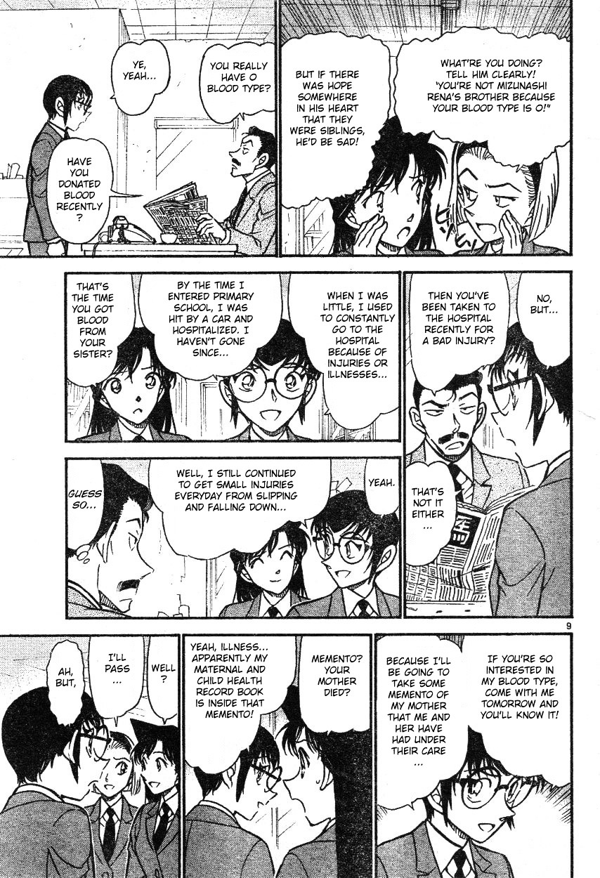 Detective Conan chapter 587 page 9