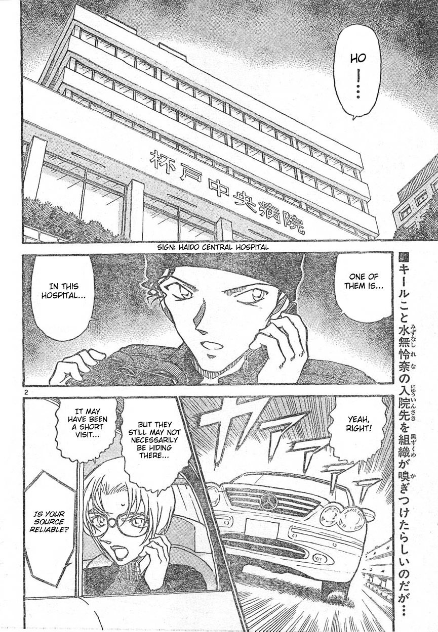 Detective Conan chapter 596 page 2