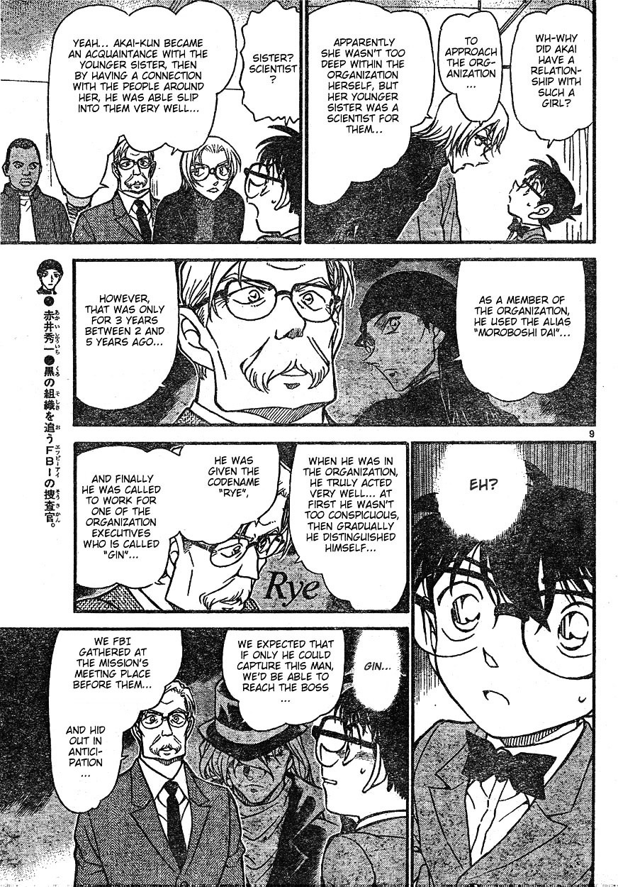 Detective Conan chapter 599 page 9