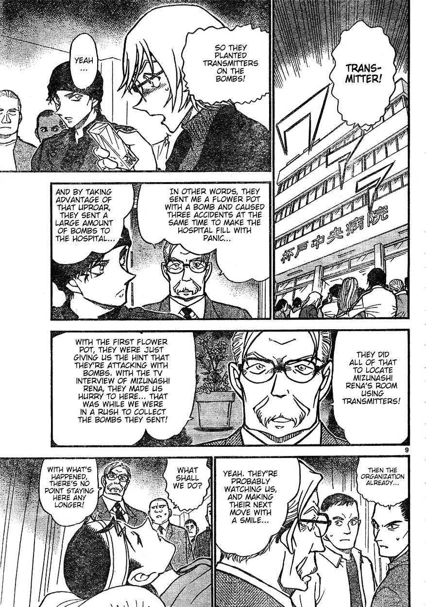 Detective Conan chapter 602 page 9