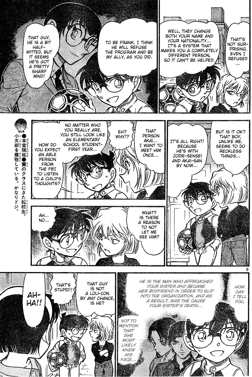 Detective Conan chapter 605 page 9