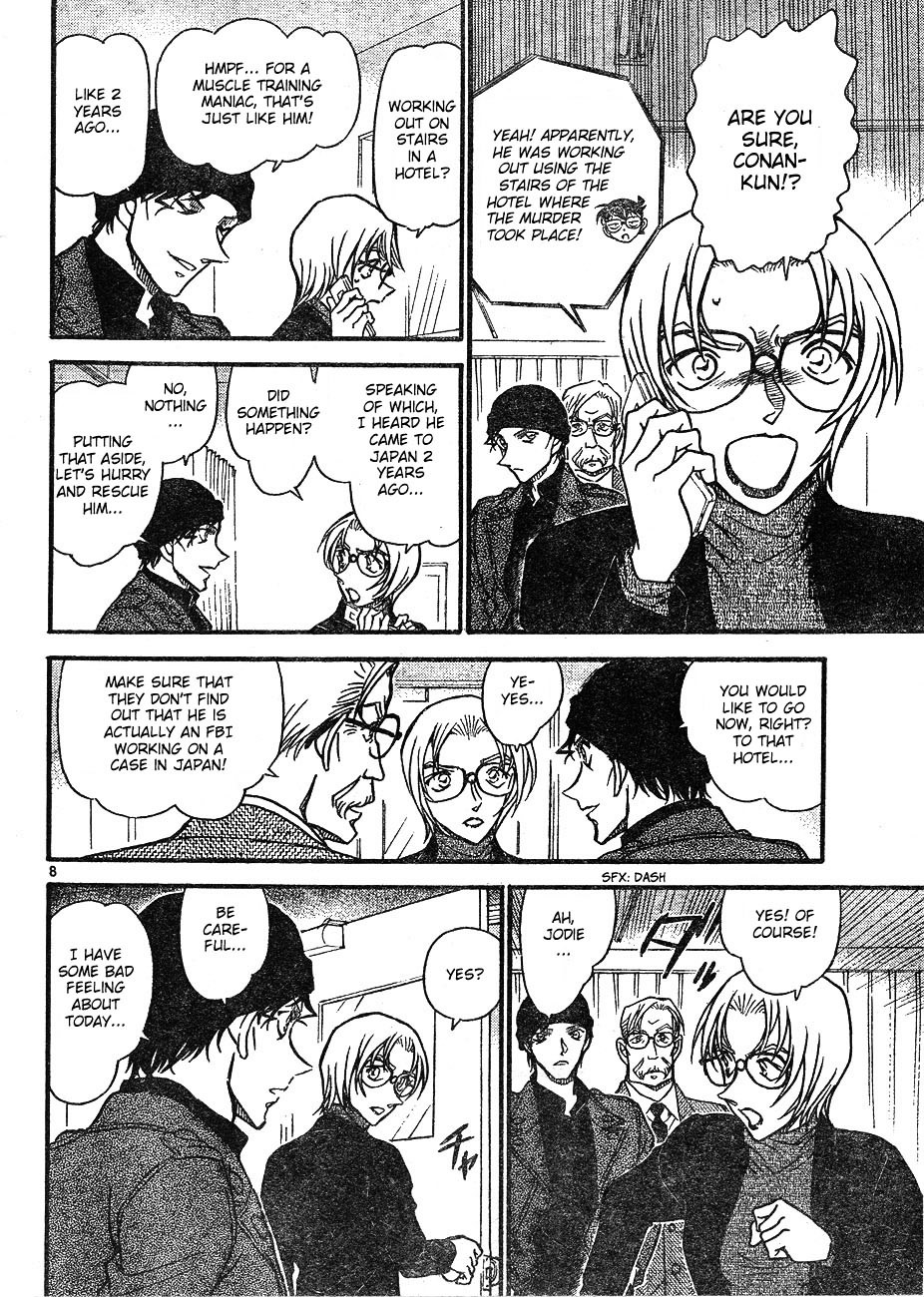 Detective Conan chapter 606 page 8