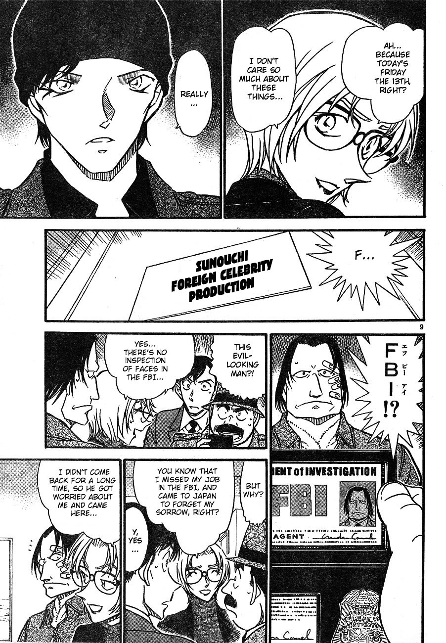 Detective Conan chapter 606 page 9