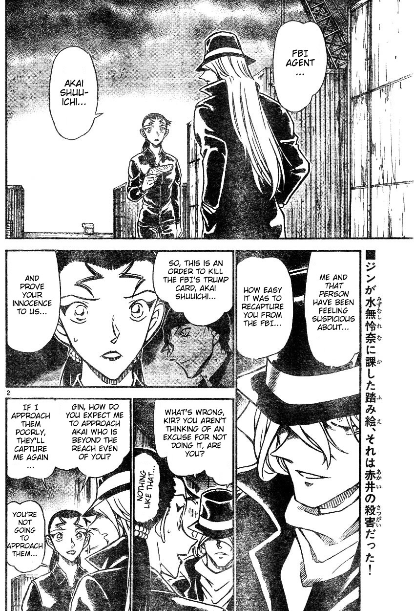 Detective Conan chapter 607 page 2