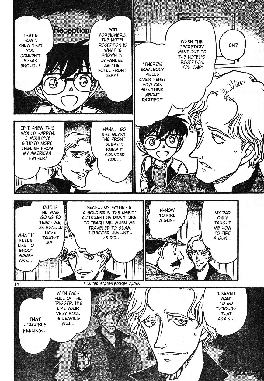 Detective Conan chapter 608 page 14