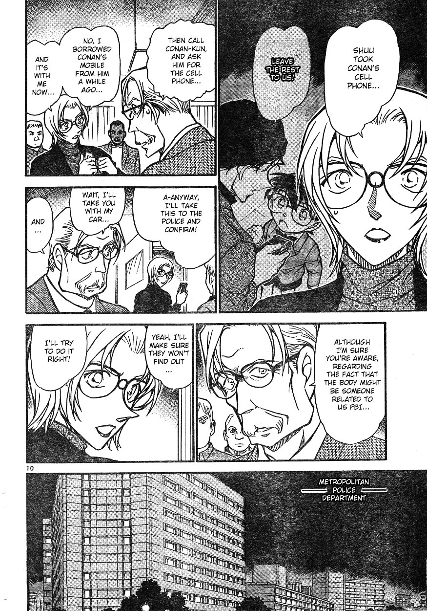 Detective Conan chapter 609 page 10