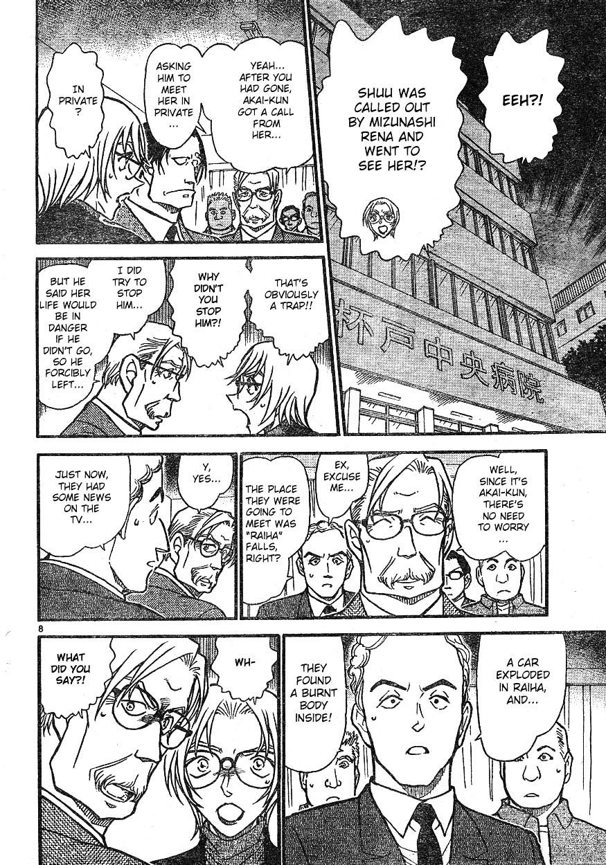 Detective Conan chapter 609 page 8