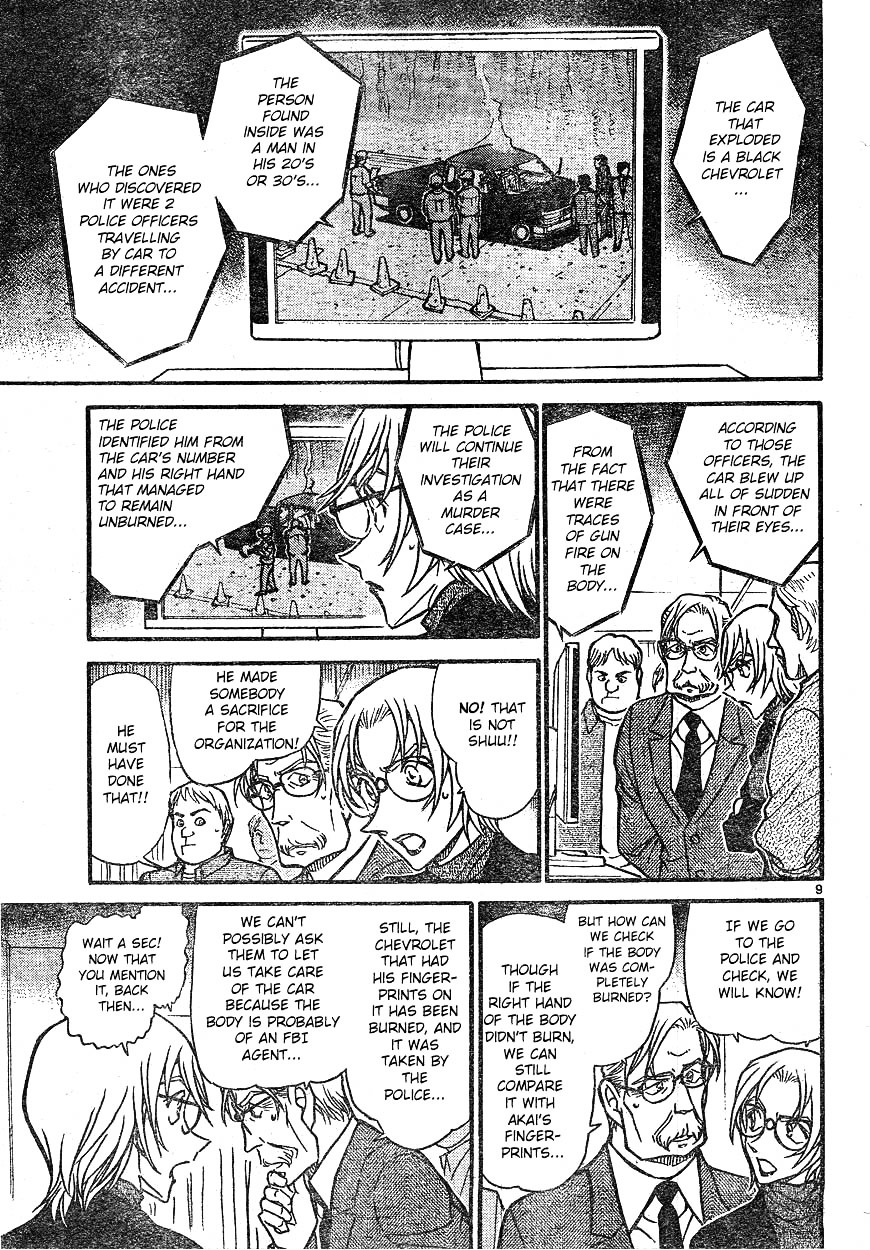 Detective Conan chapter 609 page 9