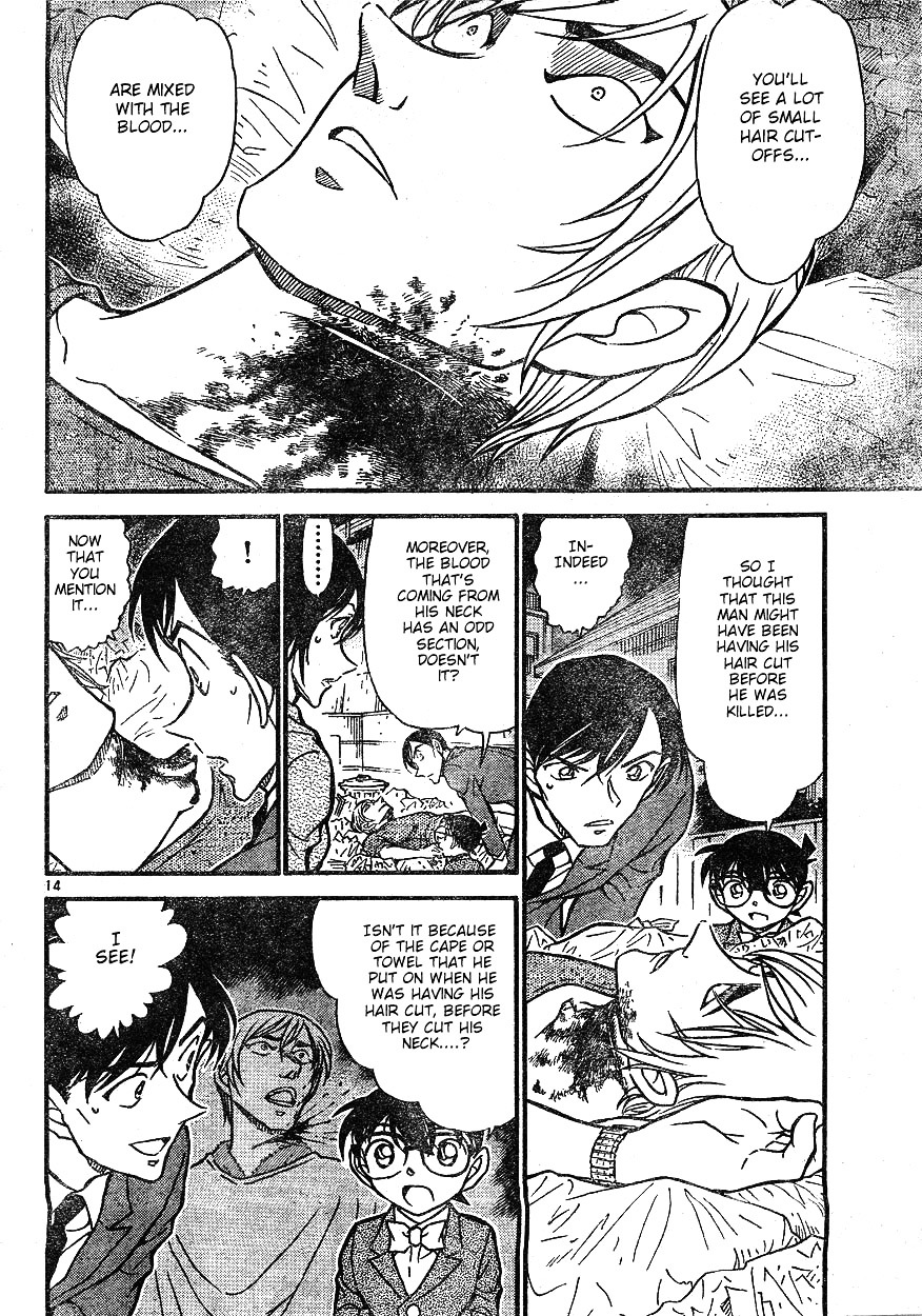 Detective Conan chapter 610 page 14