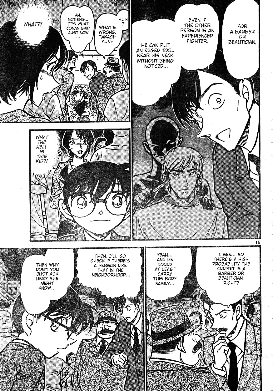 Detective Conan chapter 610 page 15