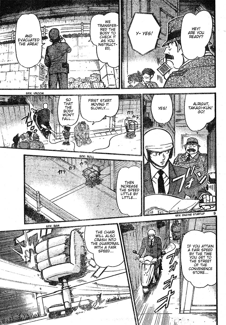 Detective Conan chapter 612 page 9