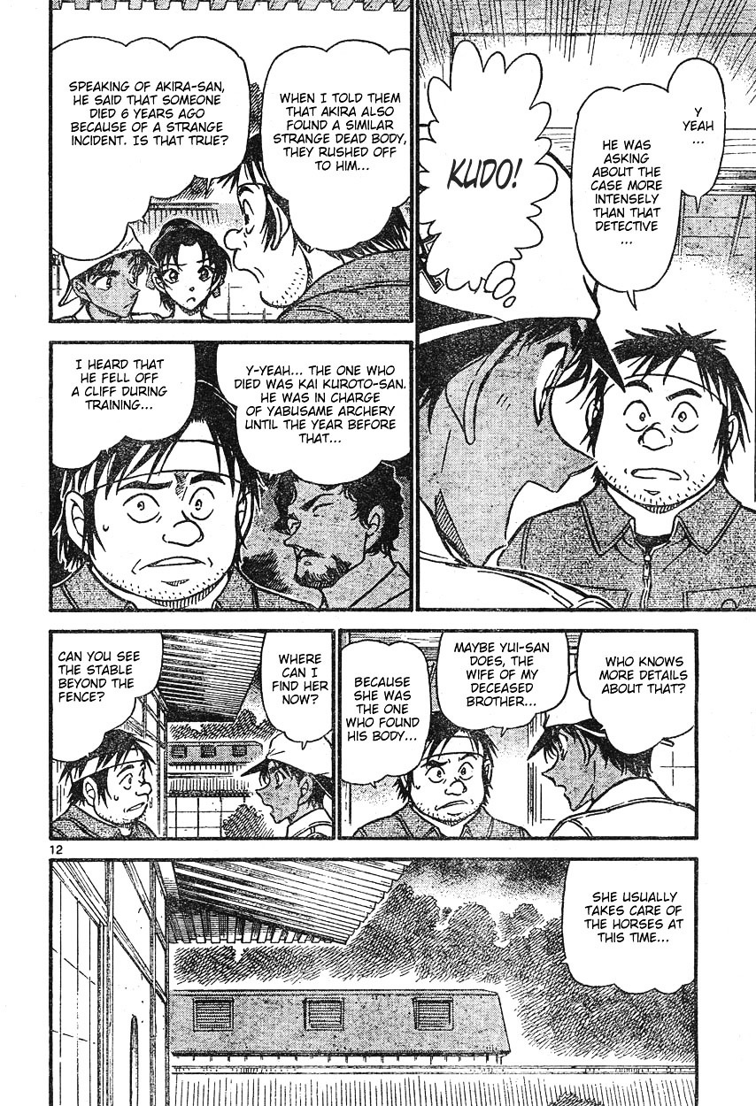 Detective Conan chapter 613 page 12