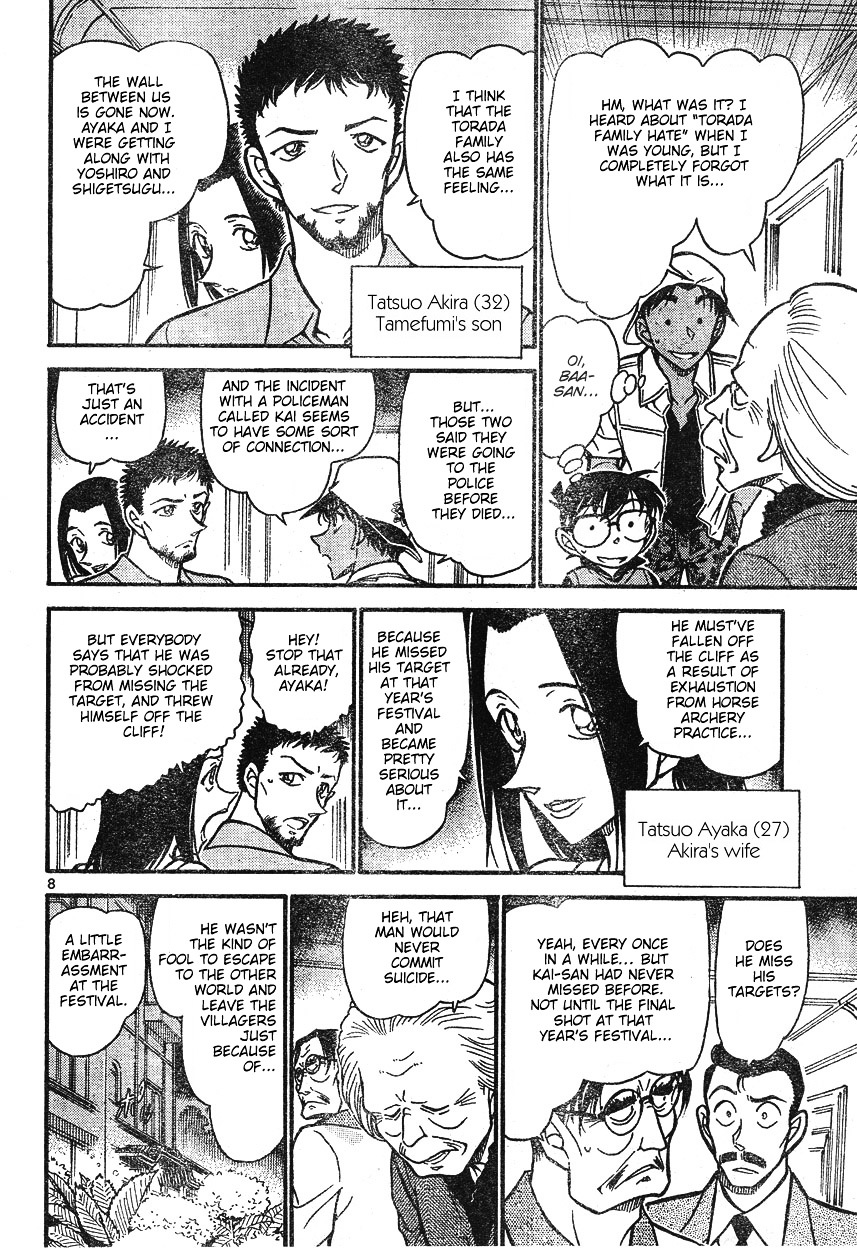 Detective Conan chapter 614 page 8
