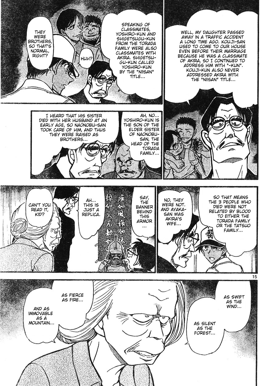 Detective Conan chapter 615 page 15