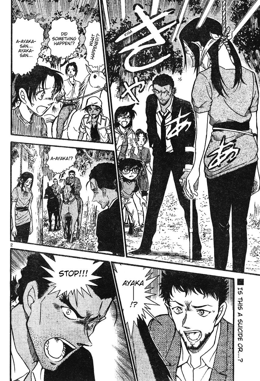 Detective Conan chapter 615 page 2